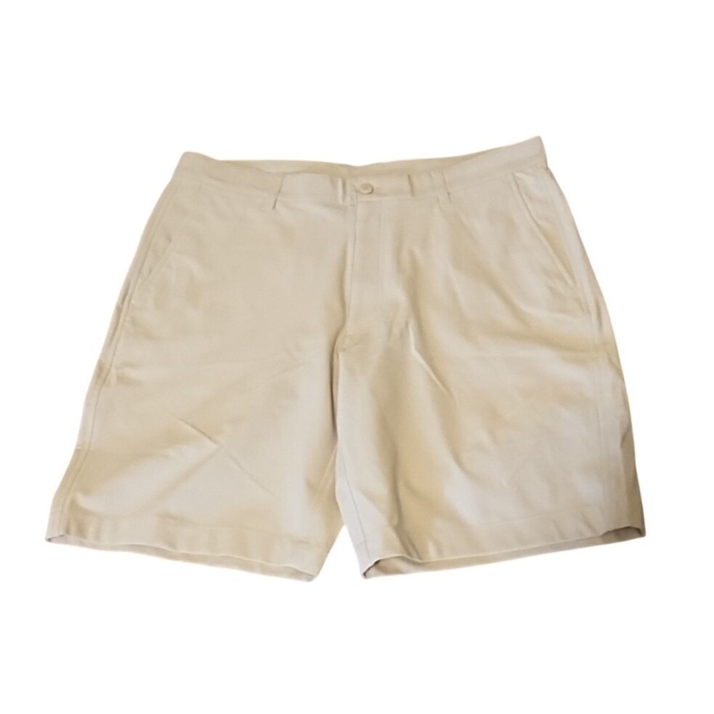 FootJoy Performance Shorts Men's W 34  Golf Flat Chino Stretch light beige